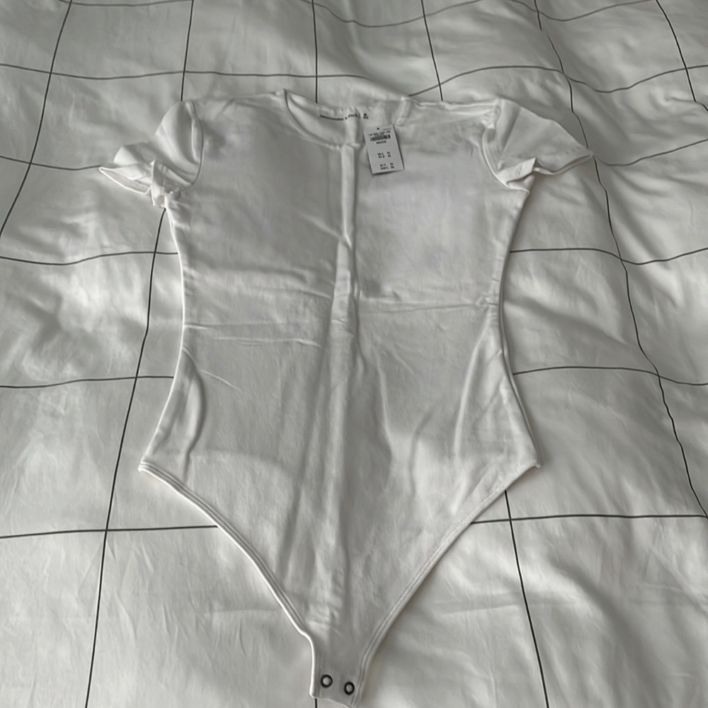 Brand new white bodysuit from A&F